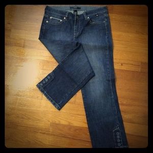 White House Black Market Capri Cropped Jeans